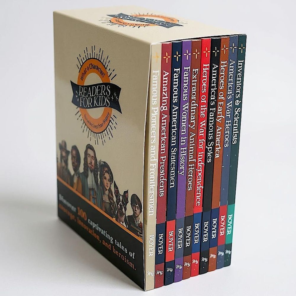 What a Character: Notable Lives from History (10 Book Set) Readers for Kids New